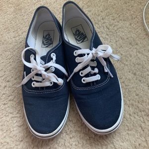 Navy blue vans!